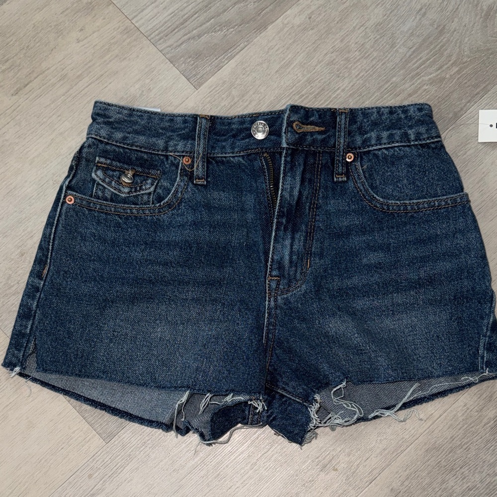 PacSun Dark Blue Jean Shorts